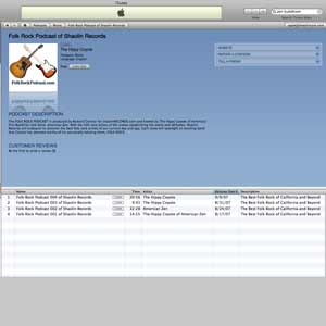iTunes Folk Rock Podcast
